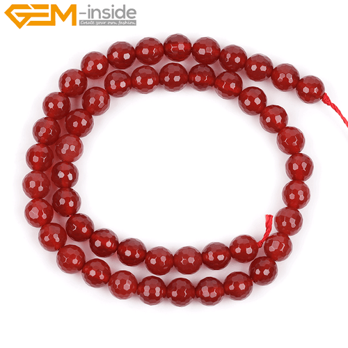 Natural Genuine Gemstone Jewelry Making Beads Wholesale 15" Round Faceted Stone - 第 66/173 張圖片