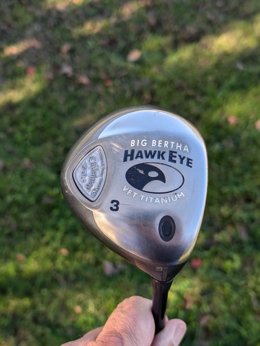Callaway Big Bertha Hawk Eye VFT Titanium 3 Wood RH Graphite Reg. Flex Golf Club