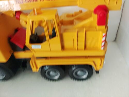 VTG Bruder Tele-Crane TC 4500 Crane Truck Construction Vehicle Yellow Germany - Picture 3 of 16