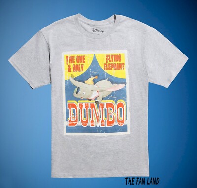 New Disney Dumbo The One and Only Mens Classic Vintage T-Shirt | eBay