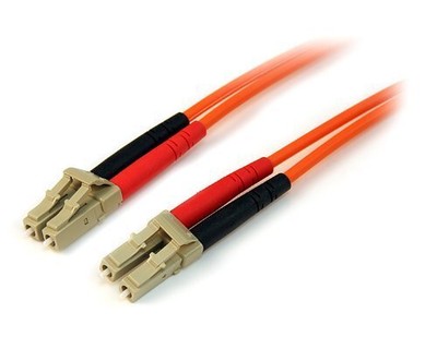 StarTech 15m Fiber Optic Cable - Multimode Duplex 50/125 - LSZH - LC/LC - OM2 -