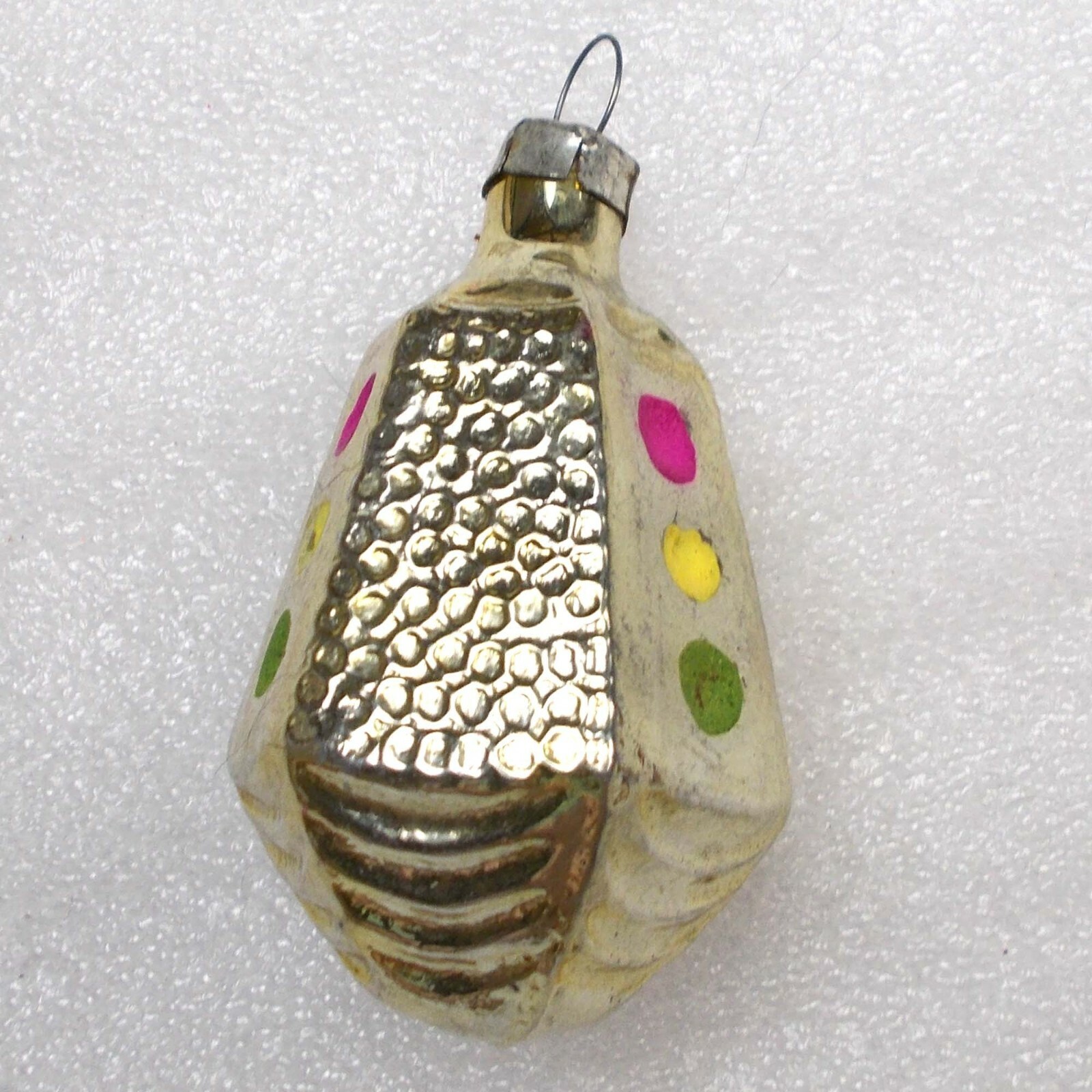 Vintage Ukrainian Glass Christmas Ornaments Xmas Decoration Old