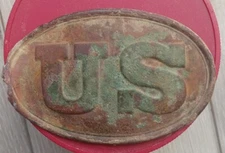 Civil War US Box Plate