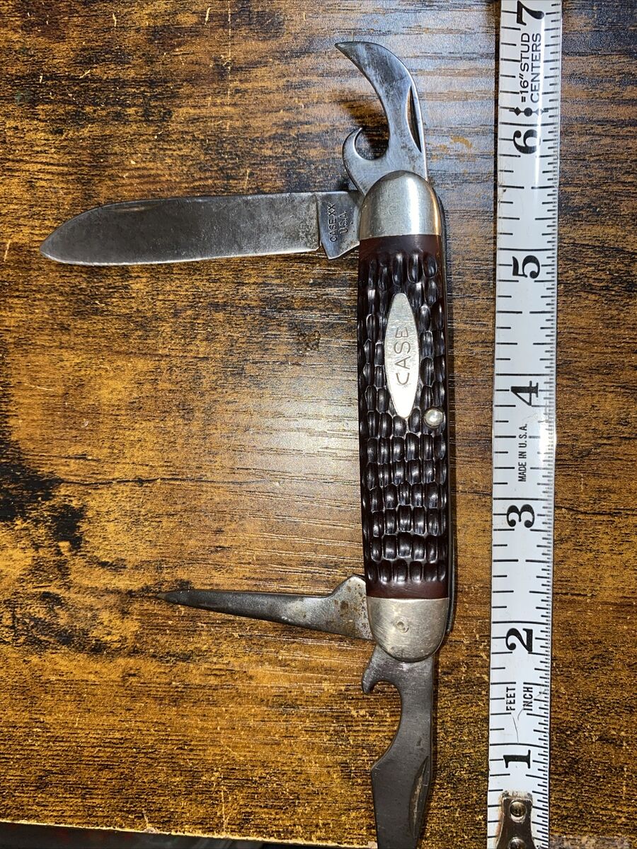CASE XX- USA 1 Dot 1979 Scout Utility Camping Hunting Knife CASE XX- USA 1 Dot 1979 Scout Utility Camping Hunting Knife