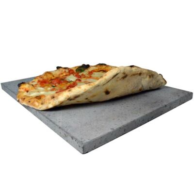 Pietra lavica refrattaria dell'Etna teglia da forno pizza pane 40x30x2  piastra | eBay