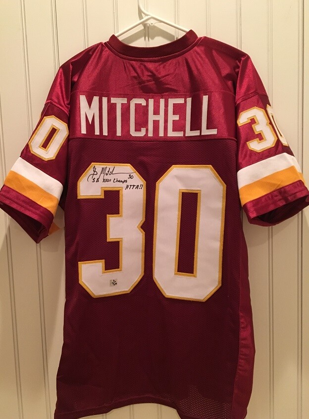 SIGNED JERSEY Brian Mitchell HOLO CERTIFIED Redskins #30 SIGNED JERSEY Brian Mitchell HOLO CERTIFIED Redskins #30