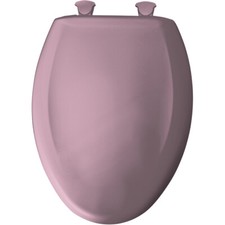 Bemis 1200SLOWT-563 Asiento de inodoro alargado cierre lento American Standard Orchid