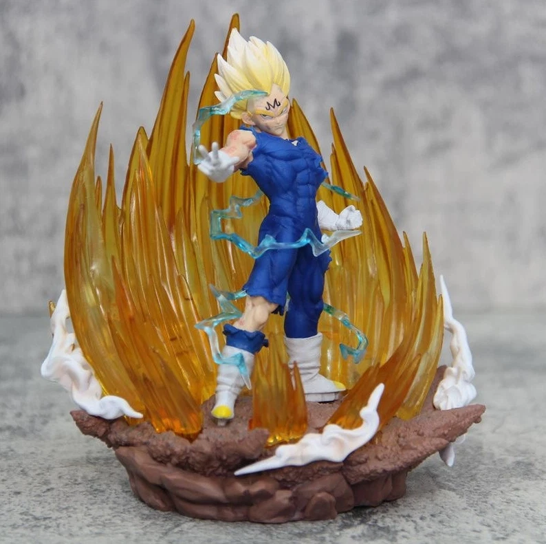 Figura Vegeta - Dragonball Z Juguete de resina de PVC Vegeta de alta calidad - 6 pulgadas NUEVO Foto 2 de 4