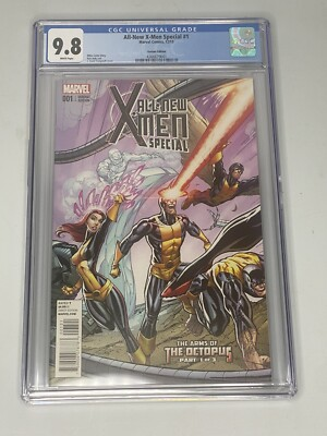 #ad All New X Men Special #1 J Scott Campbel 1:50 Variant CGC 9.8 Marvel Comics $195.00