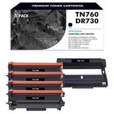 TN760 Toner Cartridges DR730 Drum for Brother DCP-L2550DW HL-L2395DW MFC-L2710DW