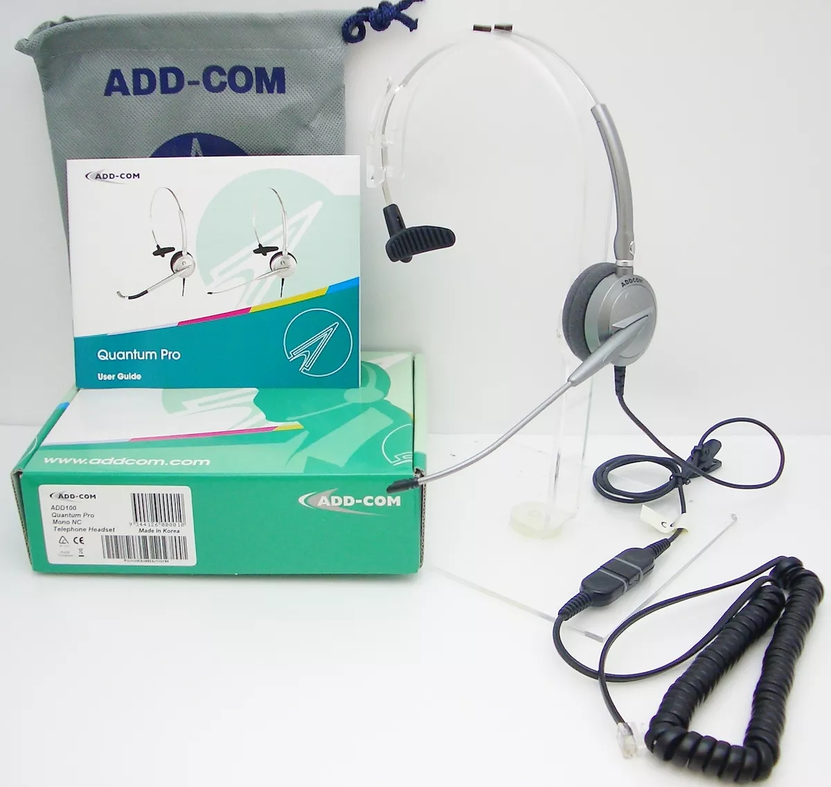 AddCom ADD100 Headset for Avaya Mitel Polycom Digium Toshiba
