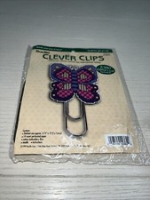 Vintage Bucilla Clever Clips Counted Cross St...