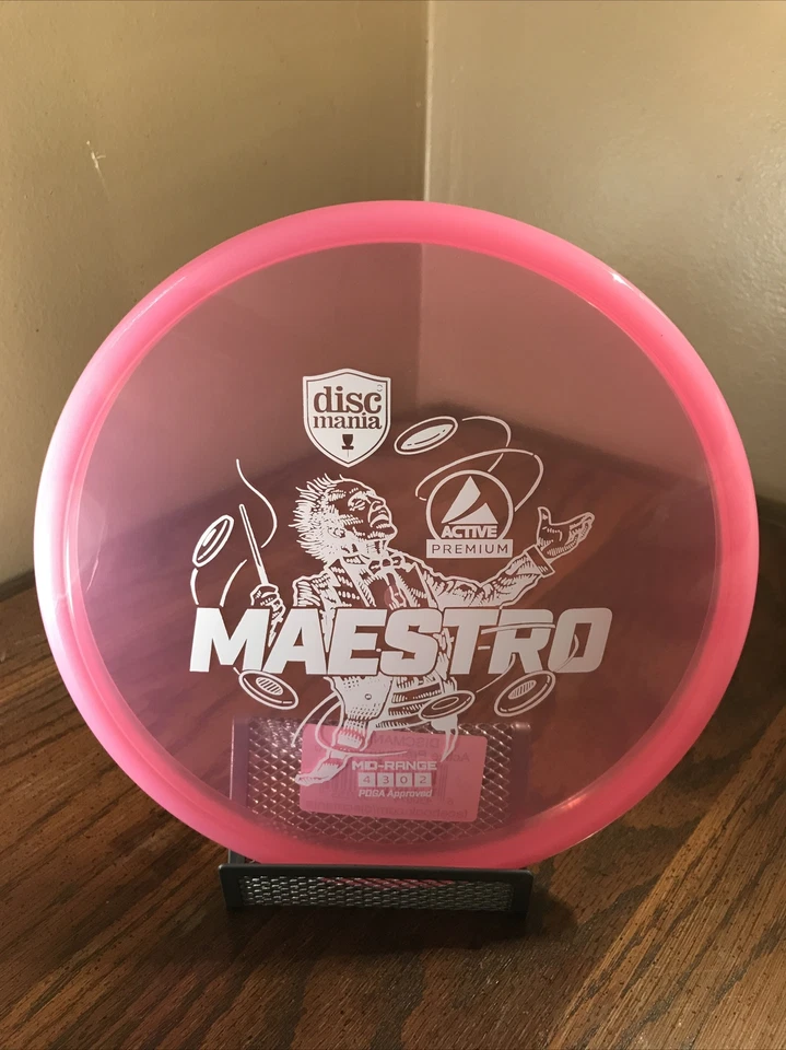 *New* Discmania - Active Premium - Maestro 169g - Mid-Range - Pink - Image 2 of 4