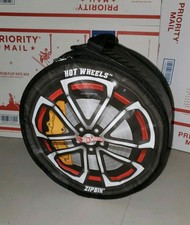 hot wheels zipbin 300 car storage cube and playmat