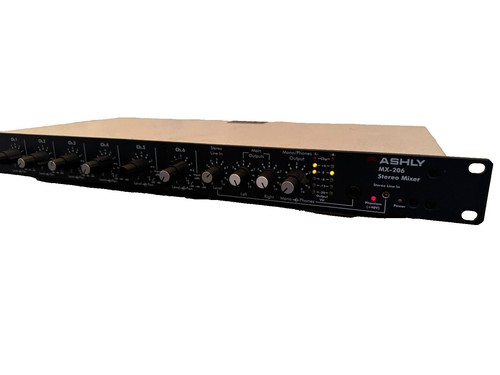 ASHLY LX-308B Stereo Mixer ステレオ8系統 ステレオラインミキサー