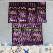 SUPRE GO TO BLACK  DARK MAXIMIZER (Lot Of 7 )TANNING BED LOTION Size 0.57 0z.