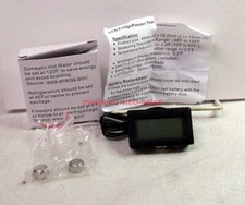 Refrigerator/Freezer LCD Thermometer -58F to 158F Battery Hot Water/Fish Tank