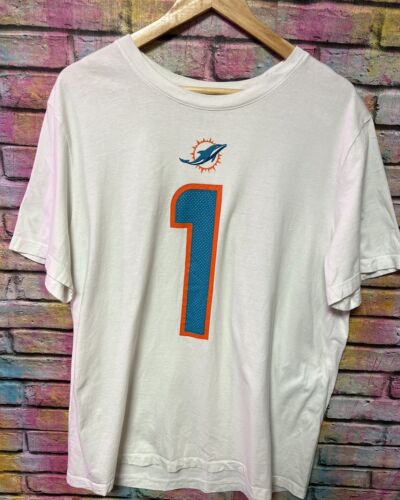 Miami Dolphins Name & Number Graphic T-Shirt - Tagovailoa XL