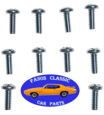 Chrysler Dash Interior Console Door Panel Machine Screw #6 x 3/8'' 10pcs 140