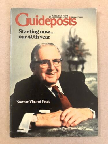 Vintage Guideposts Magazine (January 1985) 40th Year w/Norman Vincent Peale - VG - Afbeelding 1 van 2