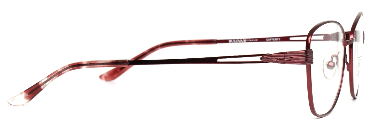 Bulova Women\'s Glasses (Cafferty) Bulova Beechworth Eyeglasses Frame Womens Chocolate Mint 50  main image 4