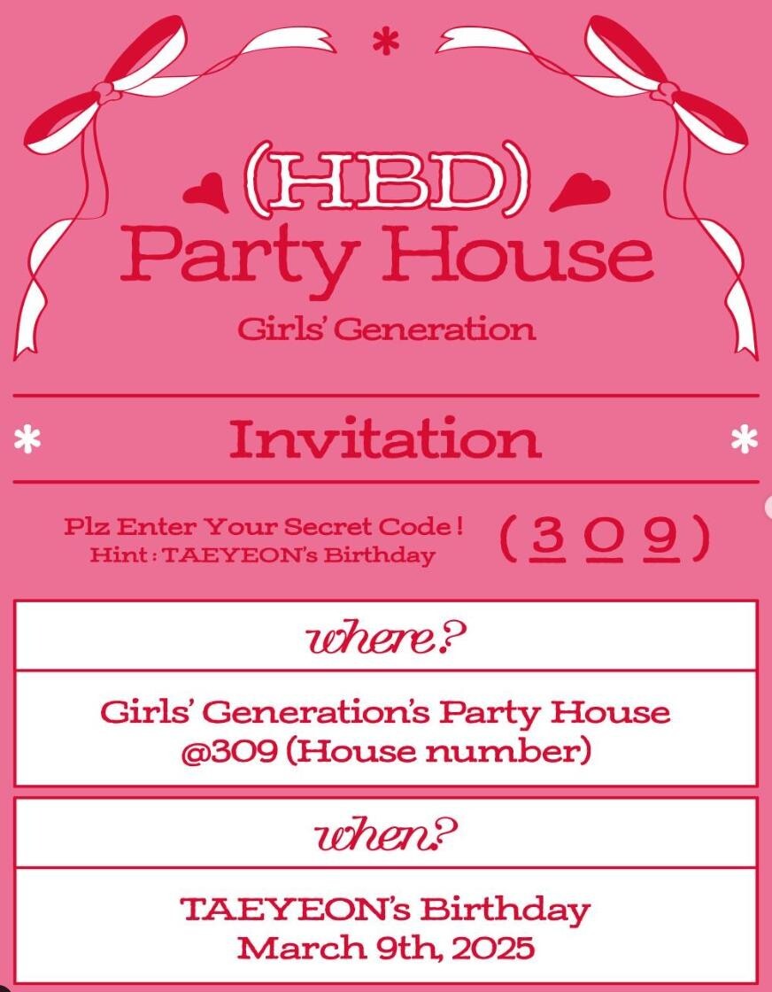 少女時代 TAEYEON BIRTHDAY PARTY CARD & POUCH 少女時代 TAEYEON BIRTHDAY PARTY CARD & POUCH 少女時代