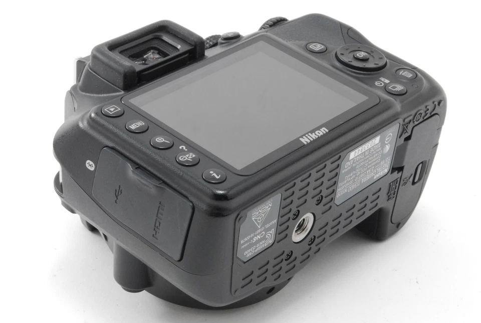 Nikon D3400 Black 24.1MP DSLR AF-P DX 18-55mm f3.5-5.6 G VR lens from JAPAN #302 - Image 3 of 4