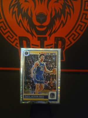 2023-24 Panini NBA Hoops Premium Stock Trayce Jackson-Davis Prizm Pulsar RC
