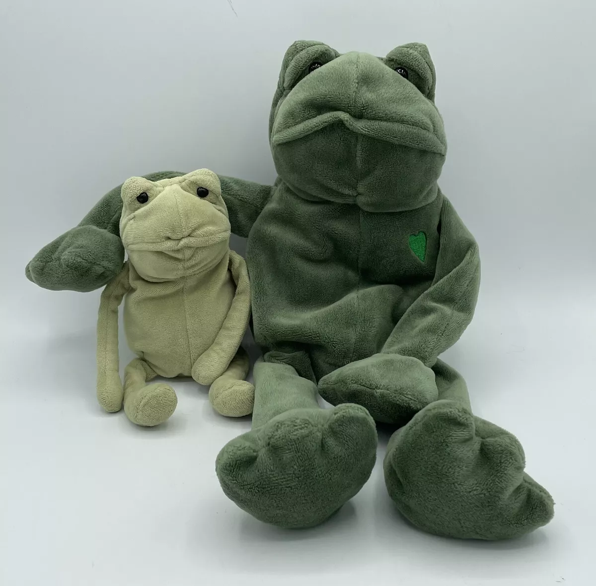 Jellycat Plush Little Fergus Frog Portland Plush Frankie Lee
