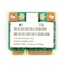 Broadcom BCM43224 Half-Height Wireless WiFi Card BCM943224HMS