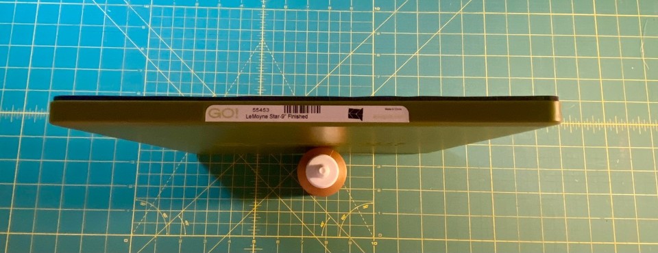 AccuQuilt GO! Matrice de découpe pour tissu, 30,5 cm, étoile de l'Ohio