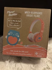 BbN Planet Buddies Wired On-Ear Headphones V2 - Olive Owl