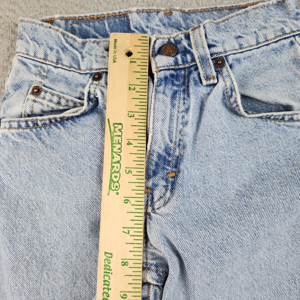 VTG Levi's Jeans Boys 12 Slim Orange Tab Relaxed 90s 565 Straight Leg Blue Denim - Image 4 of 4