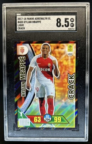 Kylian Mbapp 2017 Panini Kylian Mbapp #455 Rookie
