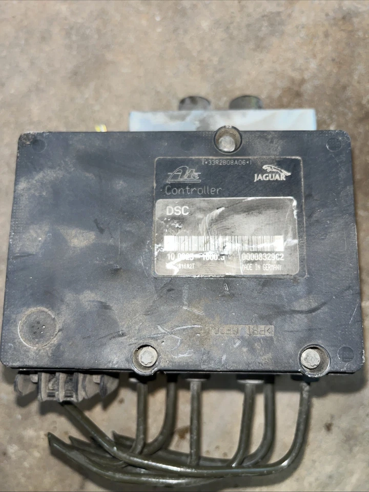 1997-2003 Jaguar XJ8 XJR XK8 XKR / 2000-2002 S-Type ABS DSC Pump Module ATE OEM - Image 4 of 4
