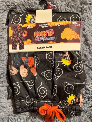 NWT Men’s Naruto Shippuden Sleep Pants Lounge Soft Pockets Comfort Fit Choose Sz - Picture 4 of 5