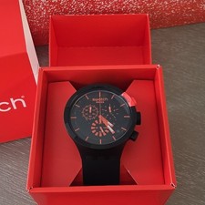 Swatch CheckPoint/Red Dial Chronograph Quartz...