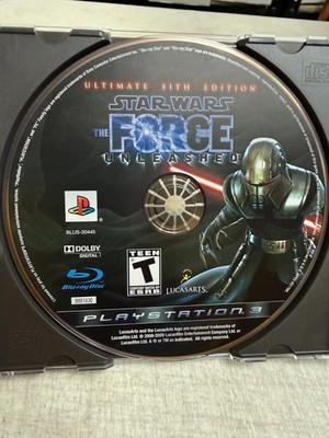 Star Wars: The Force Unleashed Ultimate Sith Edition (PlayStation 3) Disc Only