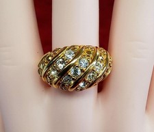 Costume Jewellery Gold/Silver Ring
