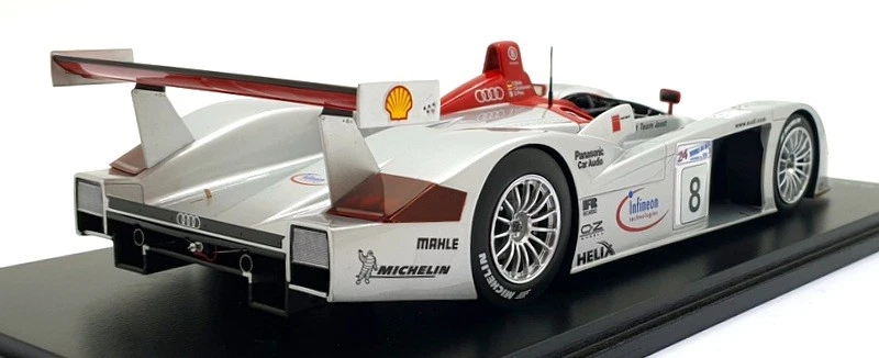 Spark 1/18 Scale 18LM00 - Audi R8 Audi Sport #8 1st 24Hr Le Mans 2000 - Joest - Image 2 of 4