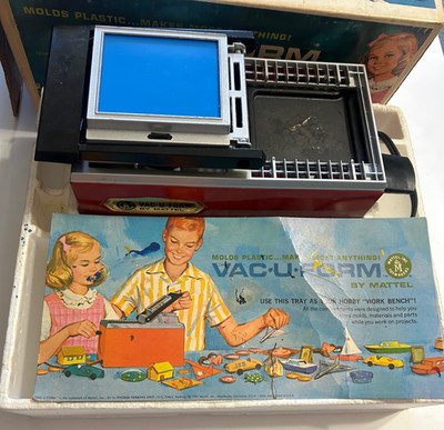 1963 Mattel Vac-U-Form Kit No. 0442 in Original Box VERY NICE & WORKS! extras