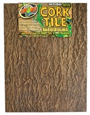 Zoo Med Natural Cork Tile Background For Terrarium and Vivariums 18" x 24"