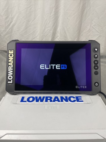 Lowrance Elite FS 9 Fish Finder GPS HEAD UNIT With Suncover & Mount