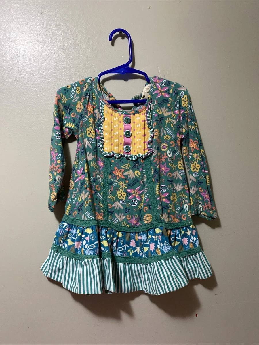 matilda jane green maxi dress Green Multi Patchwork Linen Blend Dress - Maxi Dresses main image 0