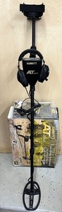 Garrett AT Gold Metal Detector with DD PROformance 5x8 Coil and Headphones