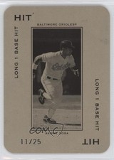 2005 Donruss Throwback Threads Polo Grounds Hit Long 1 Base /25 Sammy Sosa p8v