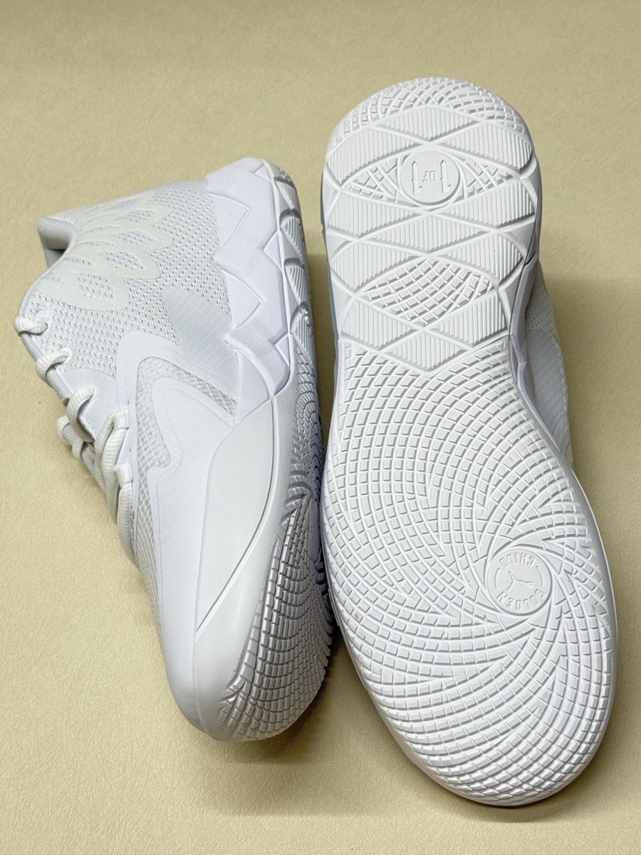 Size 12 - PUMA MB.01 Lo Team Colors - Triple White for sale