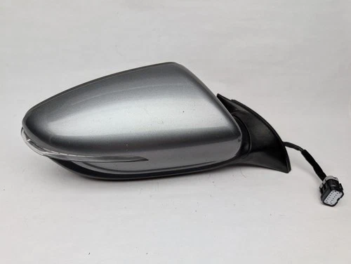 2016-18 Kia Forte Sedan Passenger Right Mirror power heated Graphite Steel Gray