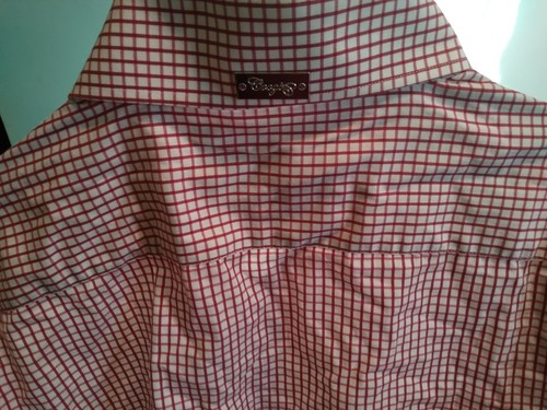 Coogi Luxe Long Sleeve Red And White Shirt 4xl - Picture 6 of 6