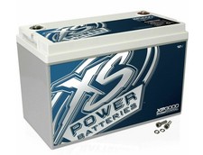 XS Power 12V Compact Pro Car Audio Battery AGM 120 Amp Hours XP3000